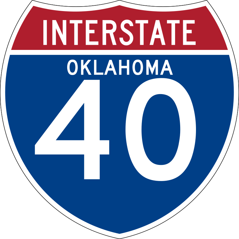 Interstate 40 shield