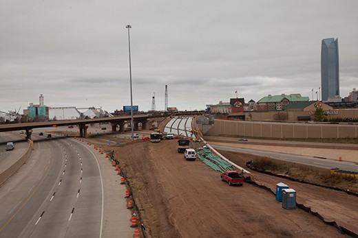I-40/Boulevard construction