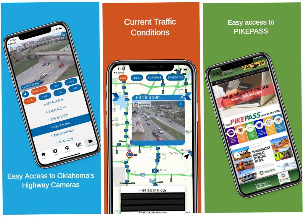Drive Oklahoma mobile app navigates users to more real-time travel  information