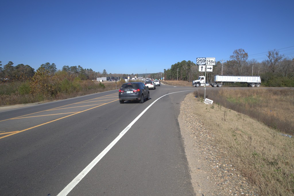 US-259 in Hochatown, McCurtain County