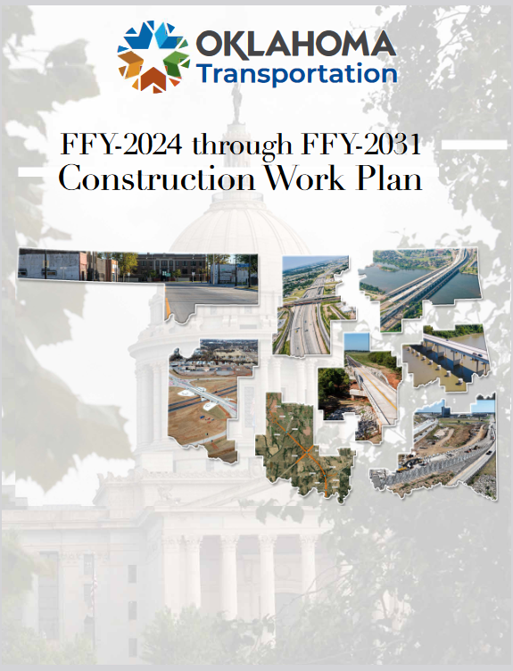 Eight-Year Construction Plan FFY 2024 -  FFY 2031 cover page.