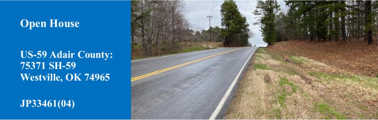Public Open House for US-59 in Adair County