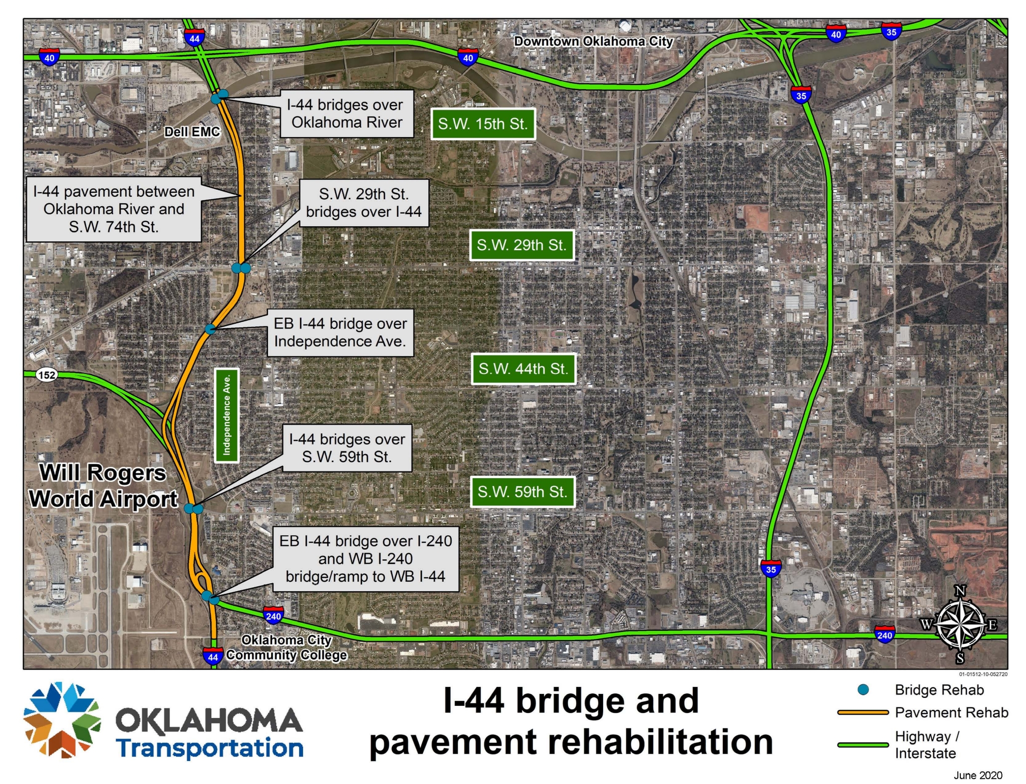 I-44 project map.jpg I-44 bridge & pavement rehabilitation map