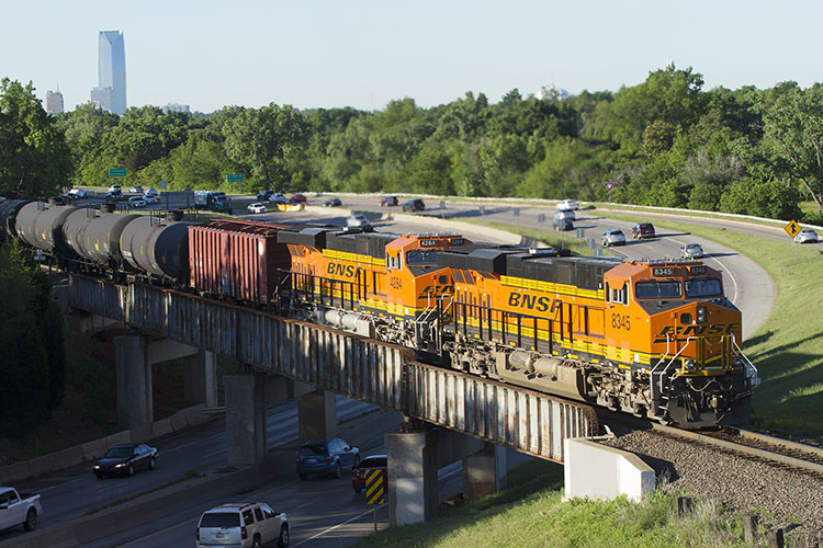 I-235_BNSF bridge_with train_web.jpg /content/dam/ok/en/odot/images/i-235-bnsf-bridge-with-train-web.jpg