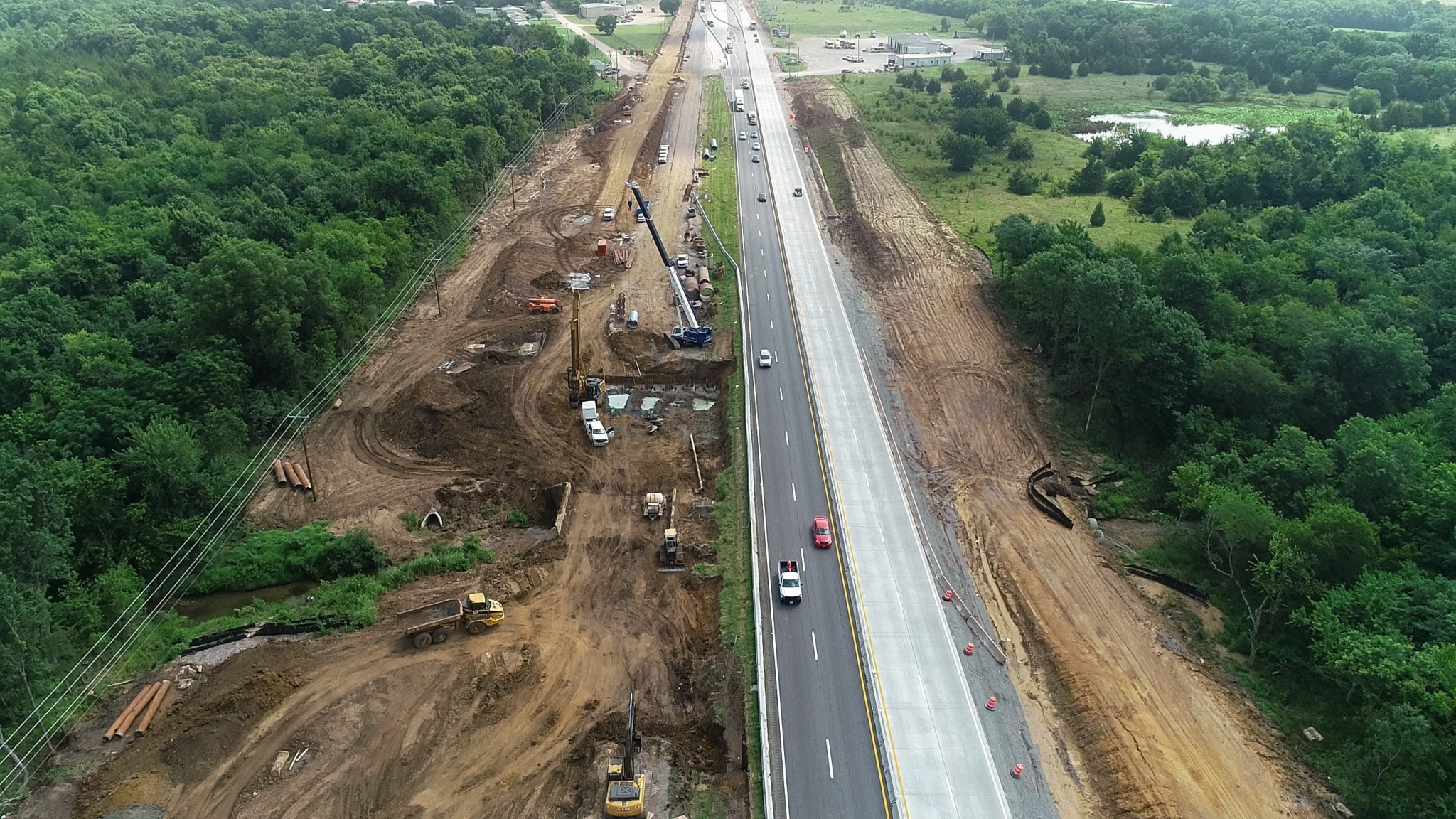 US-69-75 from Calera north to Durant-July2020