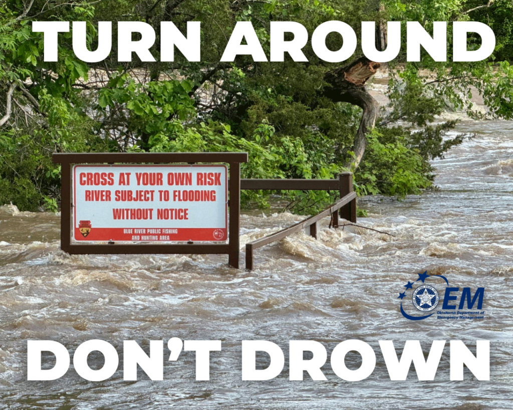 Turn Around Don't Drown Related Graphics | OEM