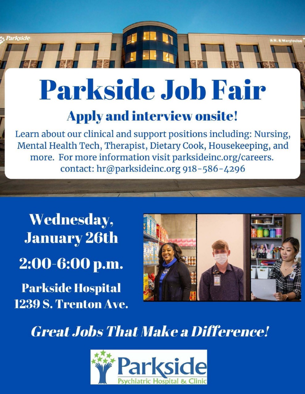 Parkside Job Fair Tulsa