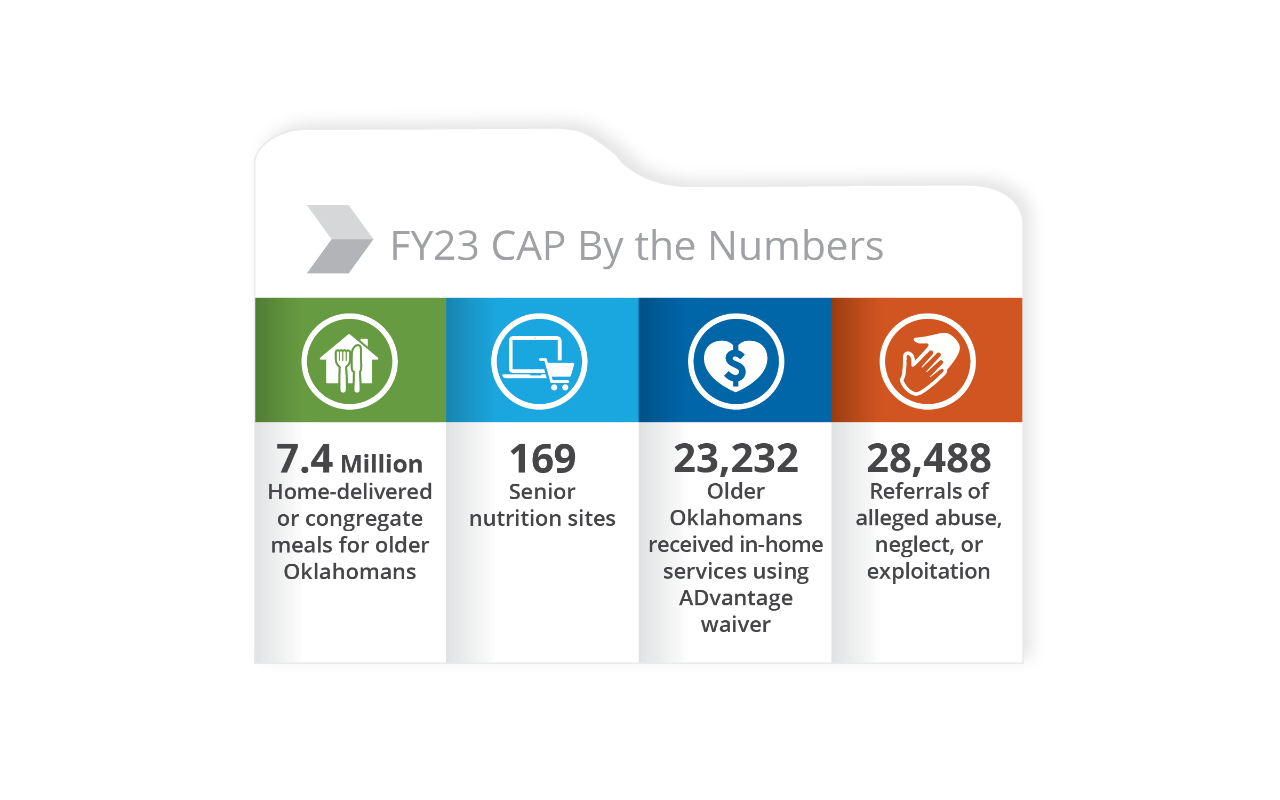 CAP Infographic for Annual Report. 