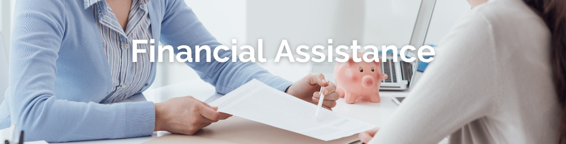 Banner for Financial Assistance