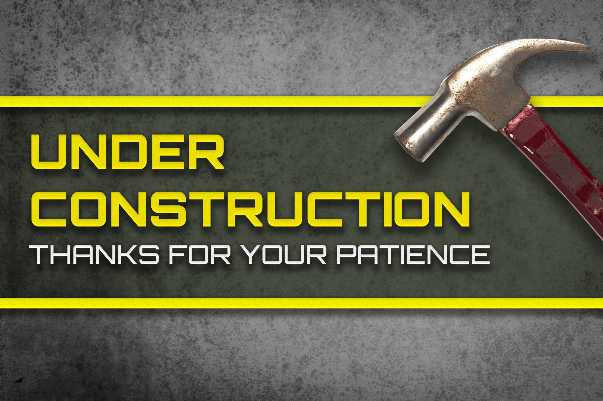 Under Construction internet website poster signage. Under Construction internet website poster signage.