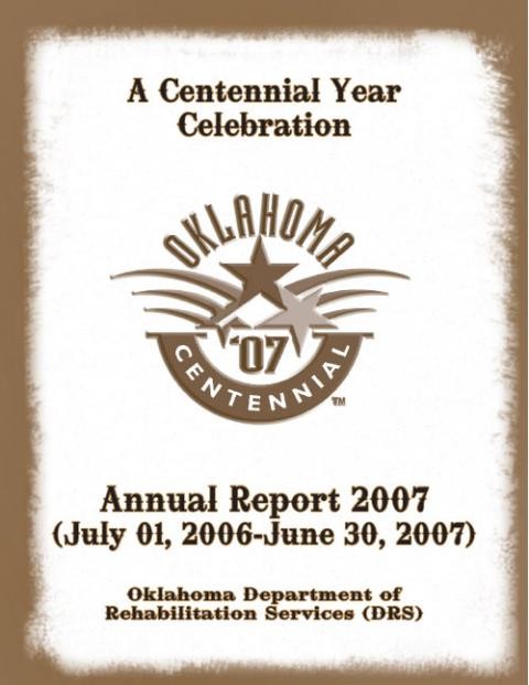 Cover of the 2007 Annual Report