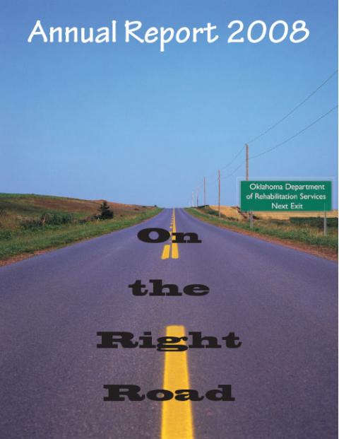 Cover of 2008 Annual Report.