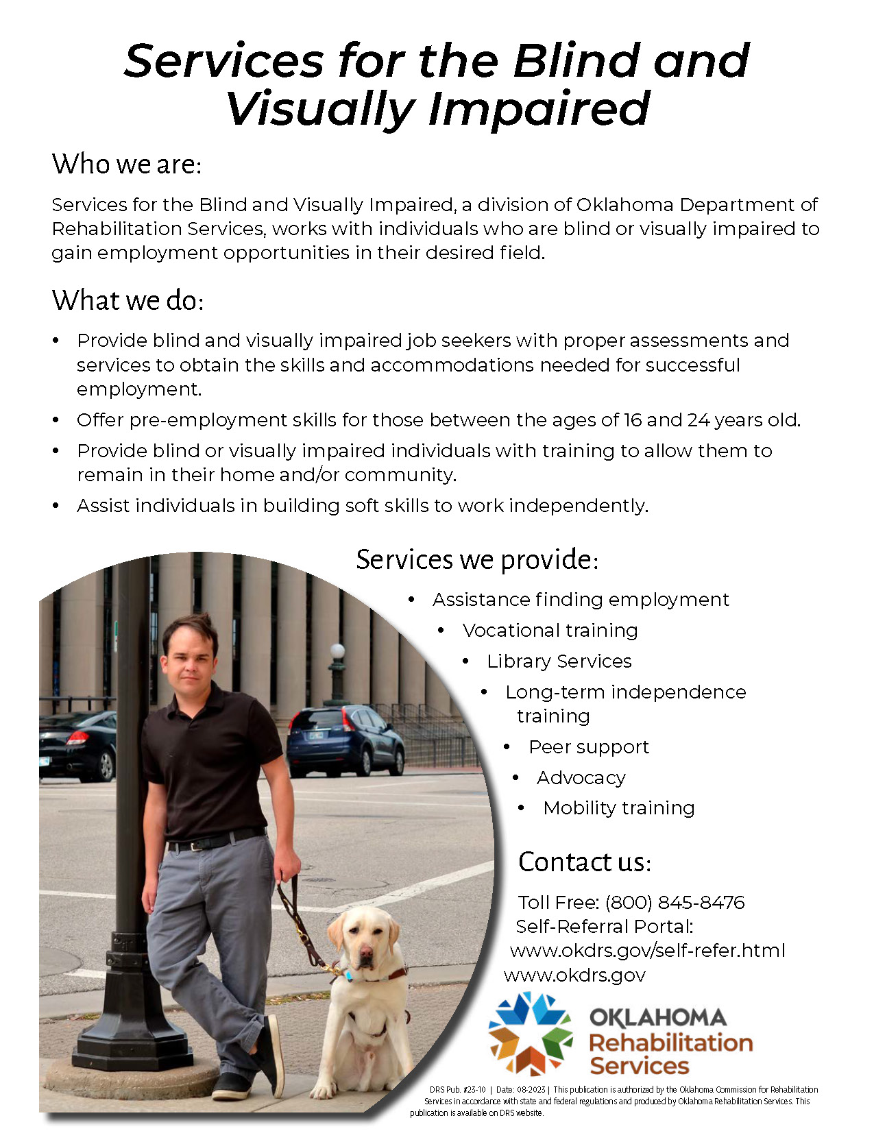 Cover of SBVI Intro Letter