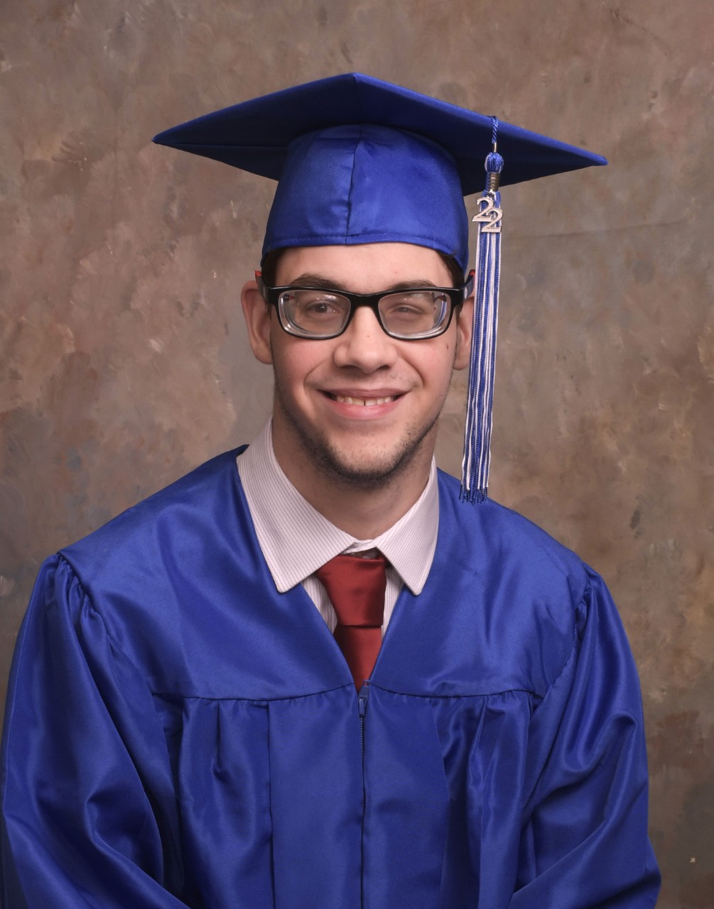Middleton in his cap and gown