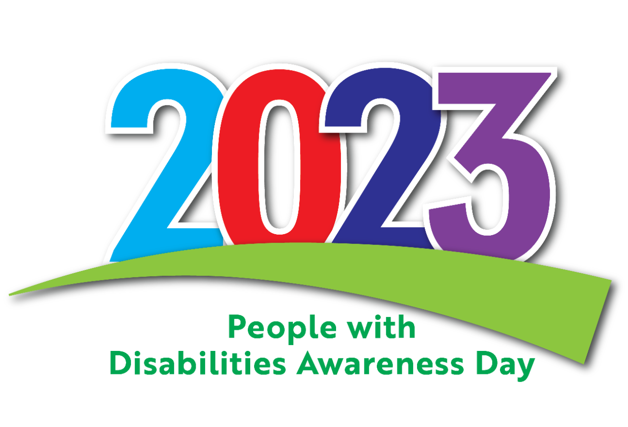 People with Disabilities Awareness Day 2023 logo.