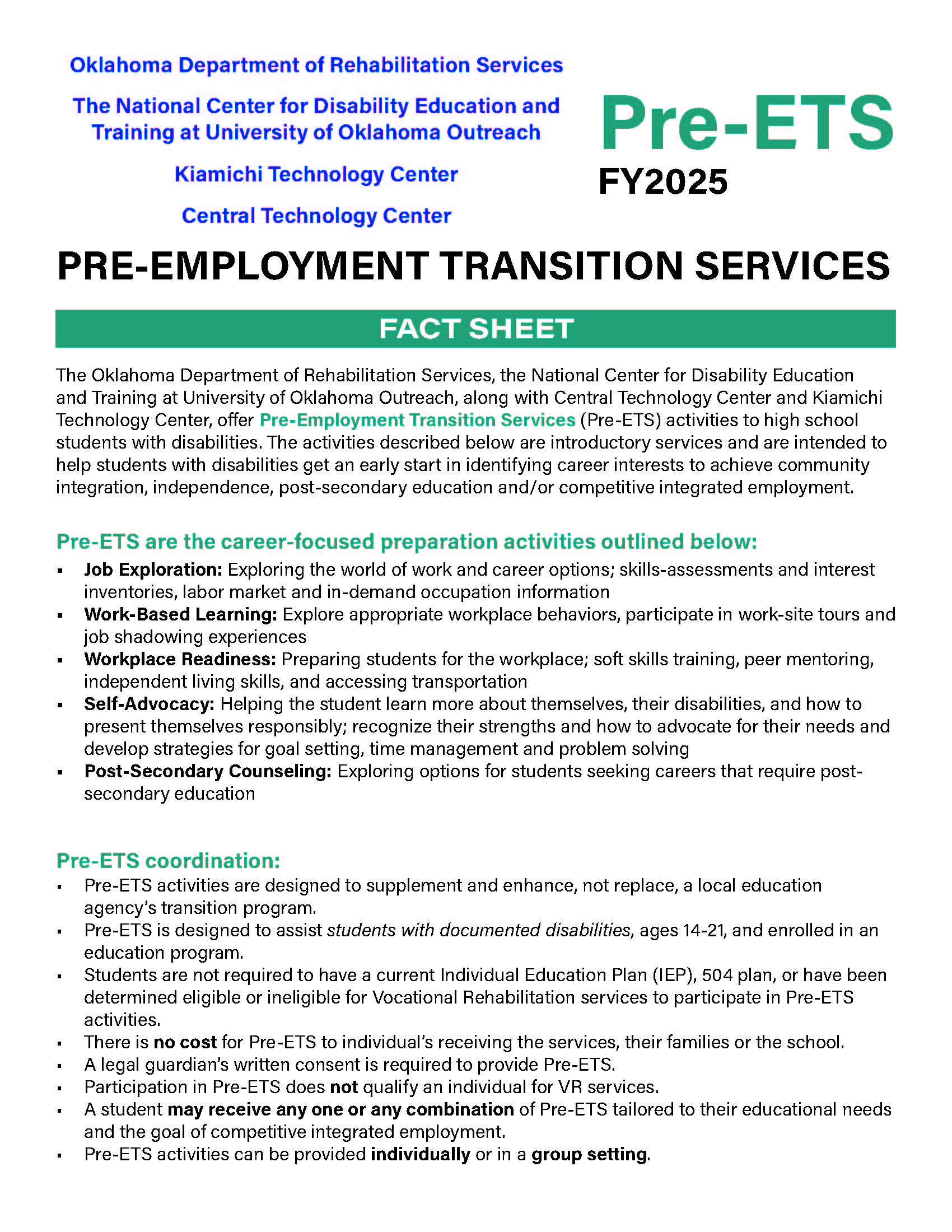 Fact Sheet