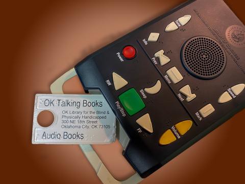 Oklahoma talking Books Cartridge and Player