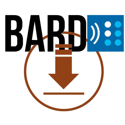 BARD, Braille, and Audio Reading Download Service Logo BARD, Braille, and Audio Reading Download Service Logo