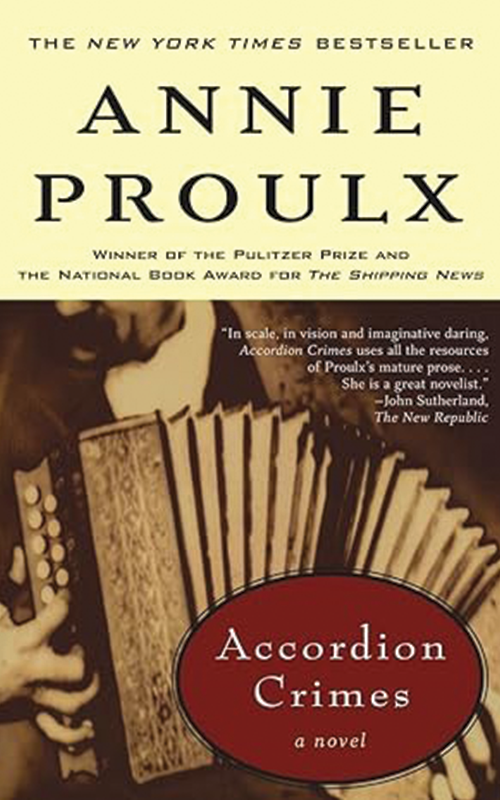 Book cover of Accordion Crimes by Annie Proulx