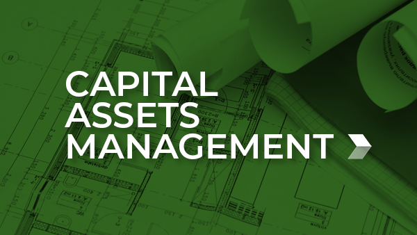 green tile with text "Capital Assets Management"