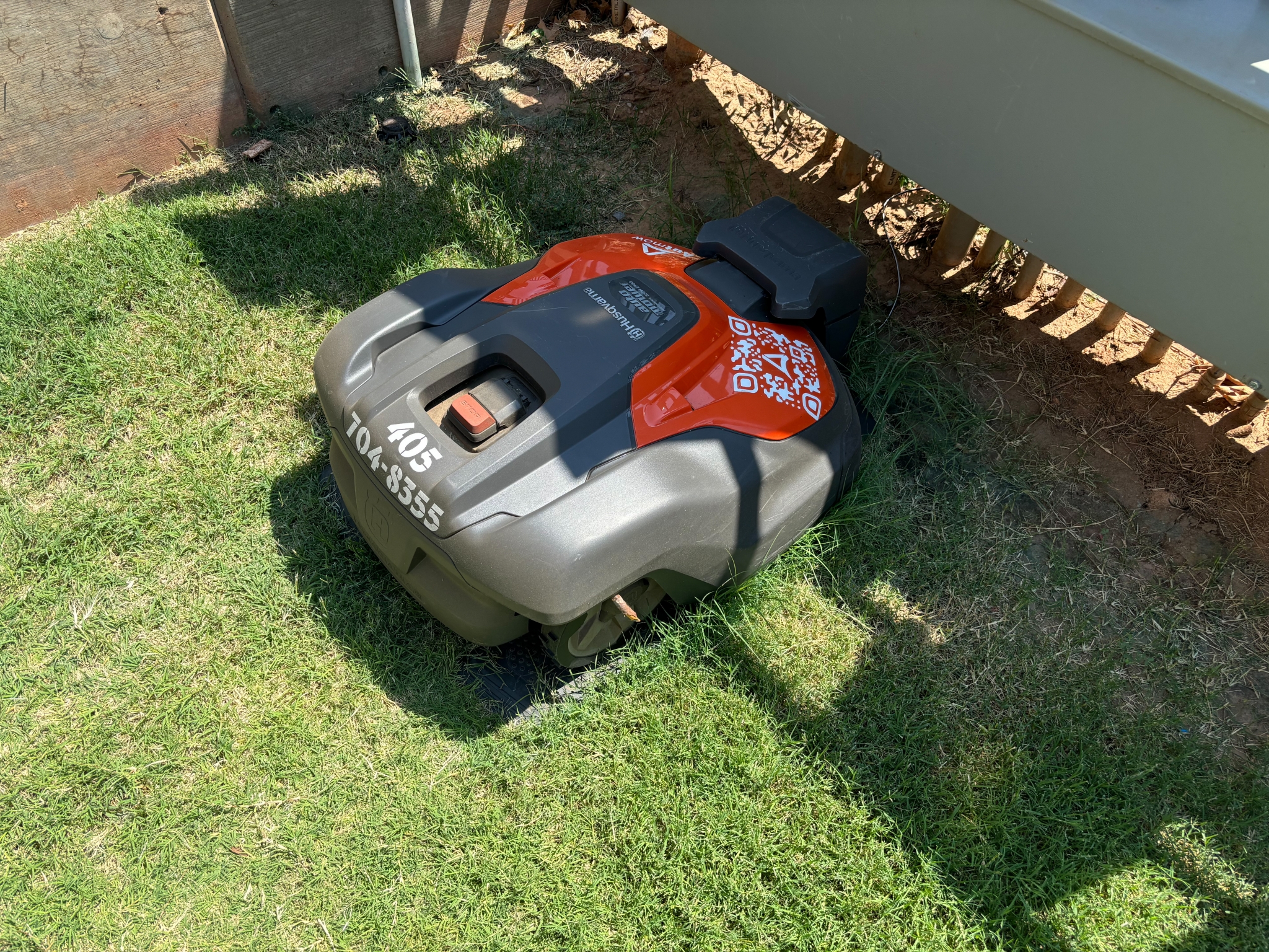 Remote mower Remote mover being tested by the Oklahoma Office of Management and Enterprise Services