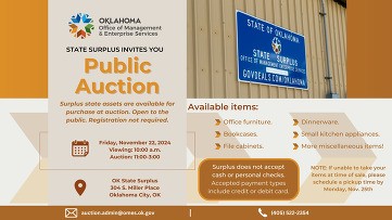 First Access surplus aaution November 22, 2024