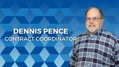 Dennis Pence, contract coordinator