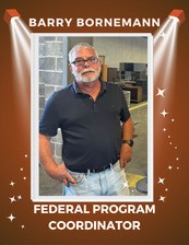 Barry Bornemann, Federal Program Coordinator