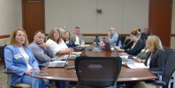 On-site participants of the Real Estate and Leasing Services listening session.