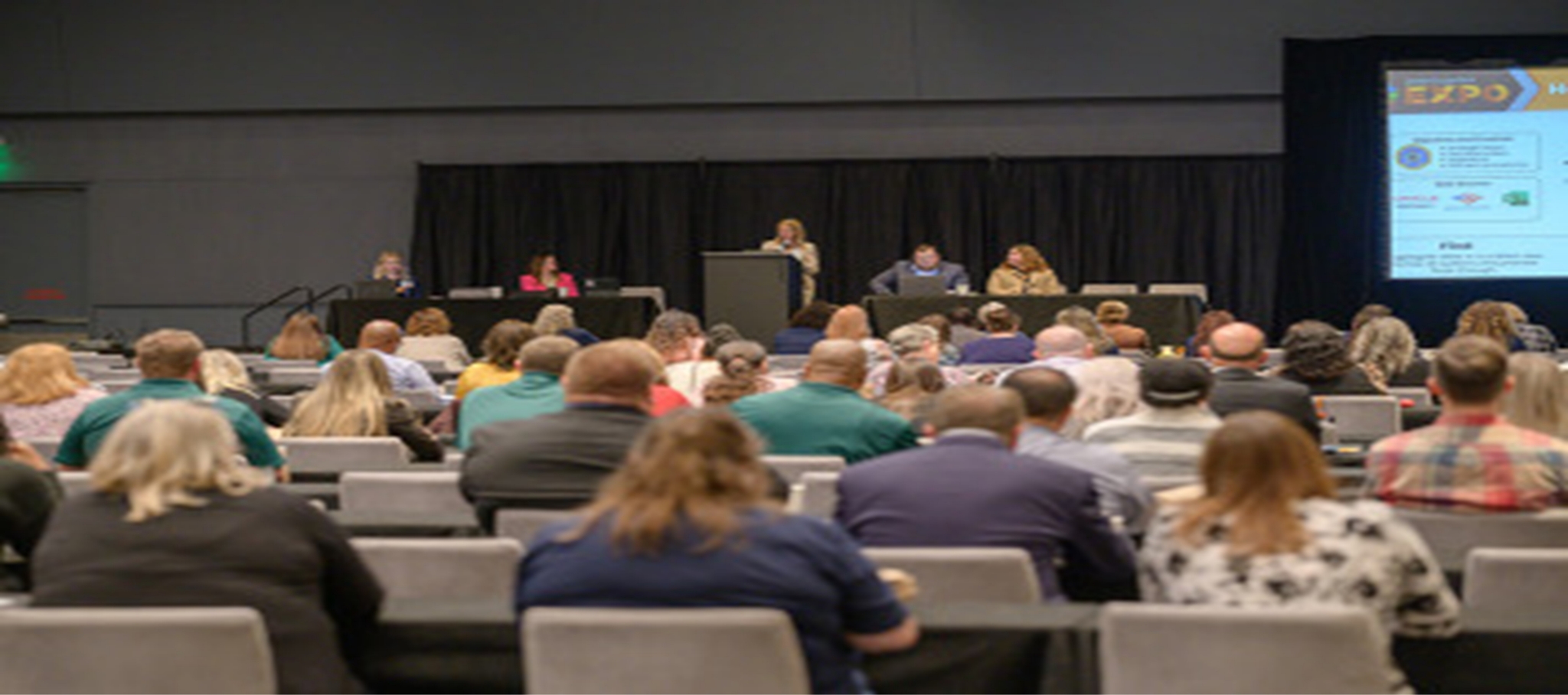 Janet Morrow Speaks Janet Morrow addresses a break-out session at the 2023 State Suppliers Expo.