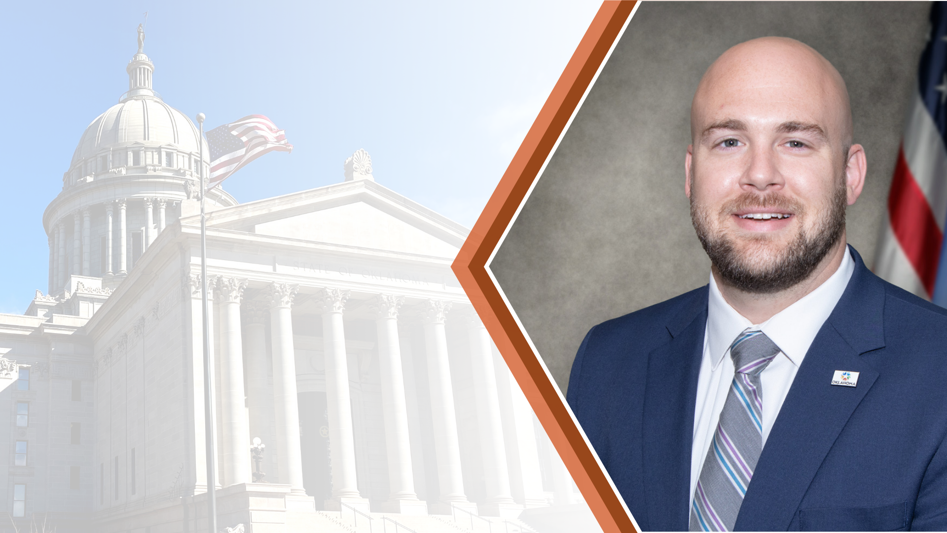 Photo of Tanner Hughes in front of the Oklahoma Capitol Building Photo of Tanner Hughes in front of the Oklahoma Capitol Building