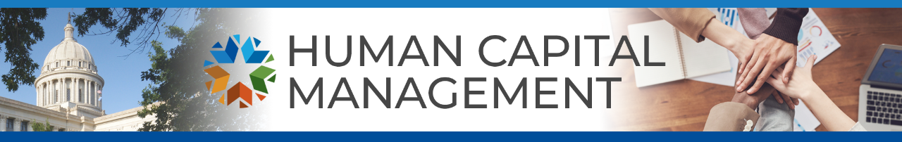 Web banner for Human Capital Mangement