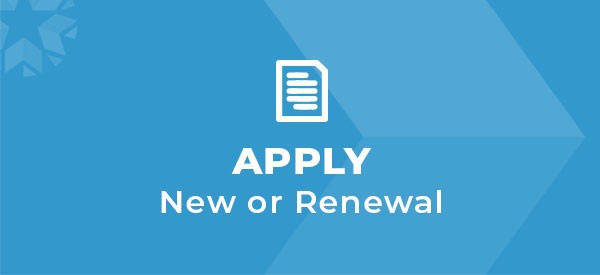 Licenses: New or Renew Button