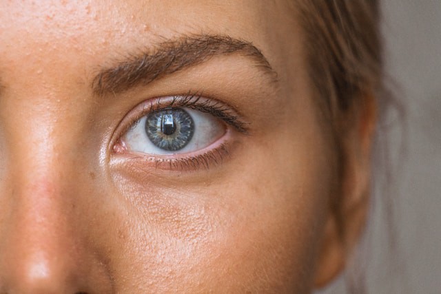 Decorative image of a woman's eye