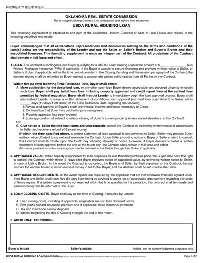 2026 USDA Rural Housing Loan