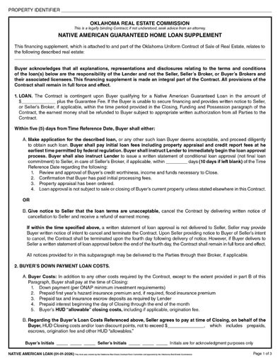 2026 Native American Loan