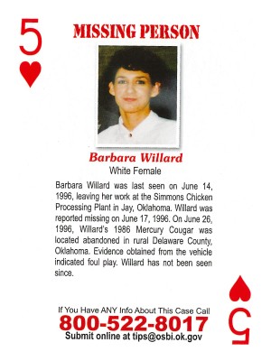 barbara willard cold case card