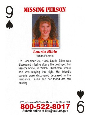 lauria bible cold case card