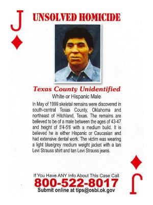 texas county unidentified