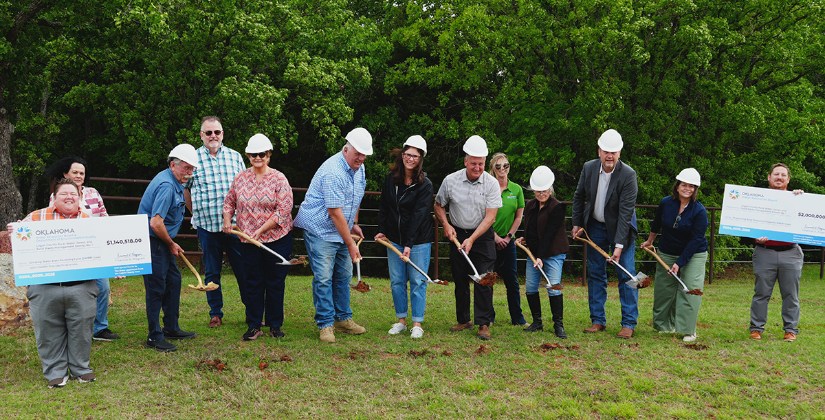 Owrb OWRB and Logan County RWD No. 1 Break Ground on $3.1 Million Water ...