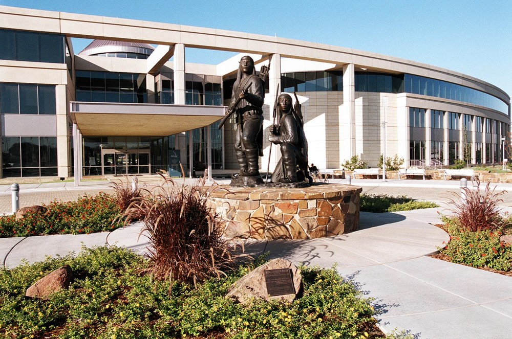 front entrance of the History Center.