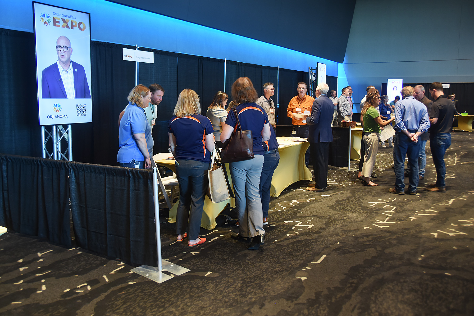 Energy and Environment cabinet booth