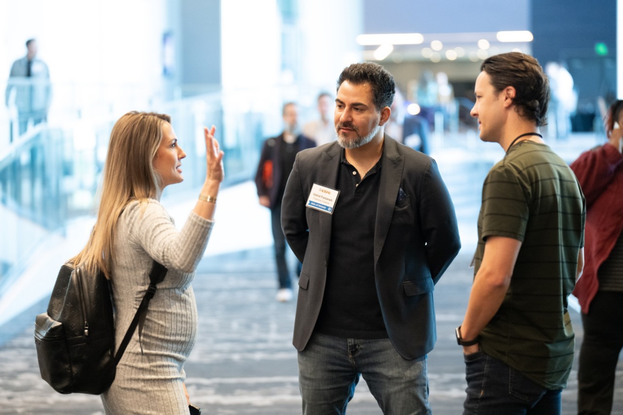 Attendees visit duriing breakout sessions at the 2024 State Suppliers Expo.