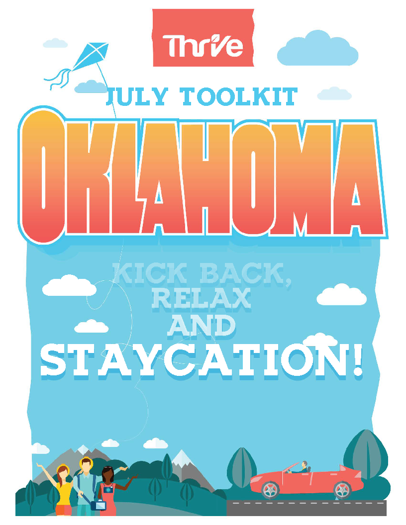 July Toolkit kick back, relax, and staycation
