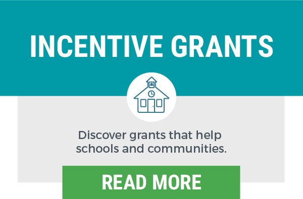 Discover grants that help schools and communities.