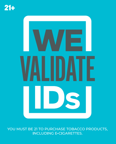 We Validate IDs sign from ValidateOK