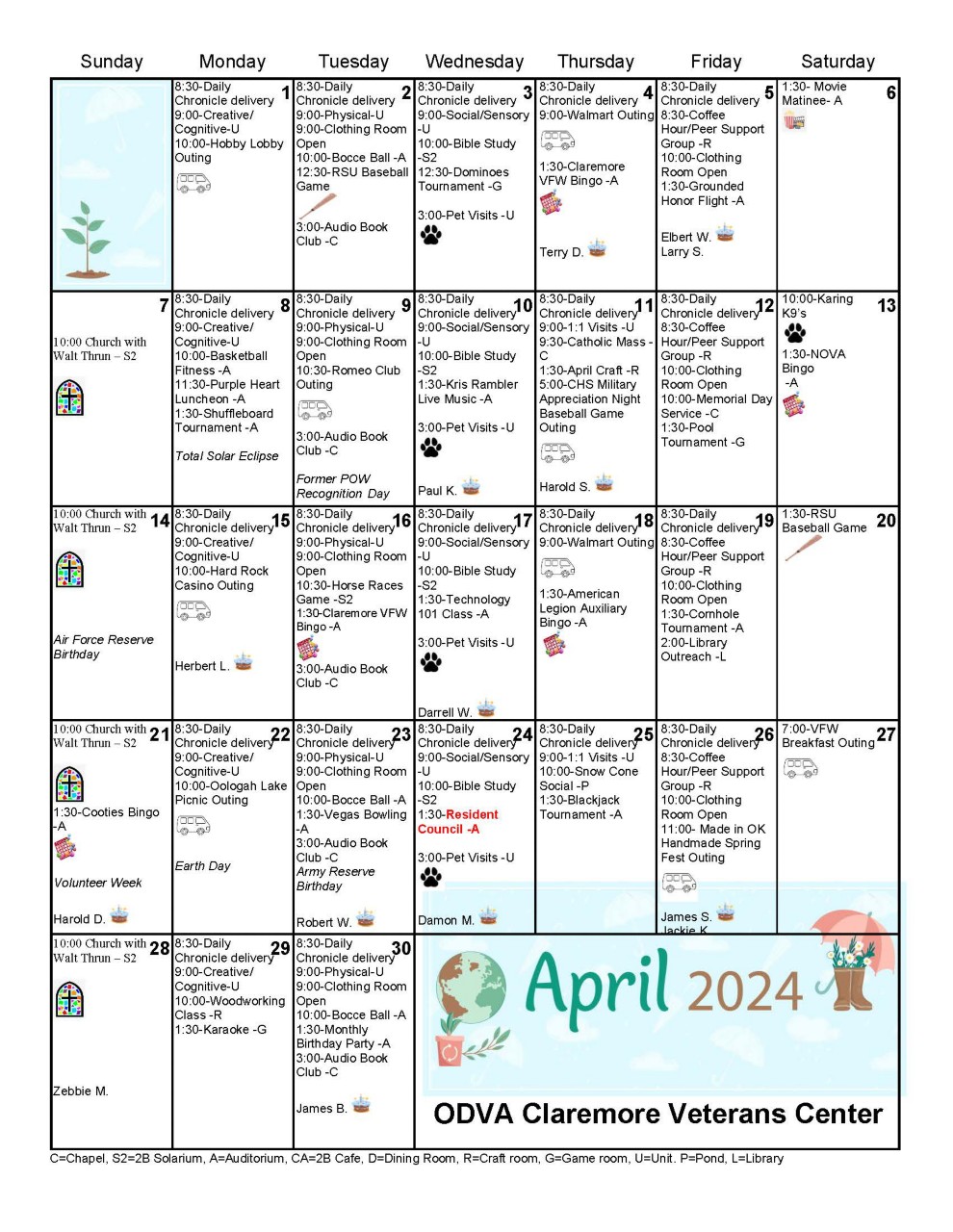 Claremore February 2023 Calendar